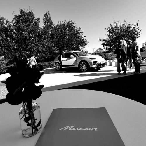 porsche Fahrzeugpräsentation